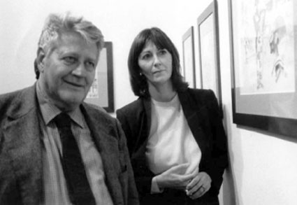 Foto Hugo Pratt Cristina Taverna