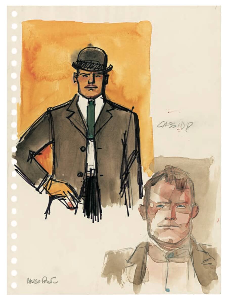 butch cassidy Hugo Pratt